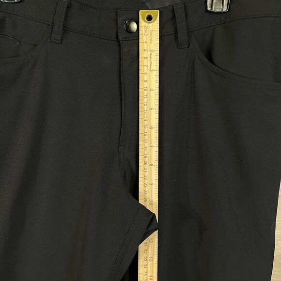 Lululemon Mens ABC Pants Classic Sz 34 Tall Preppy Office Straight Casual Modern - Picture 4 of 8